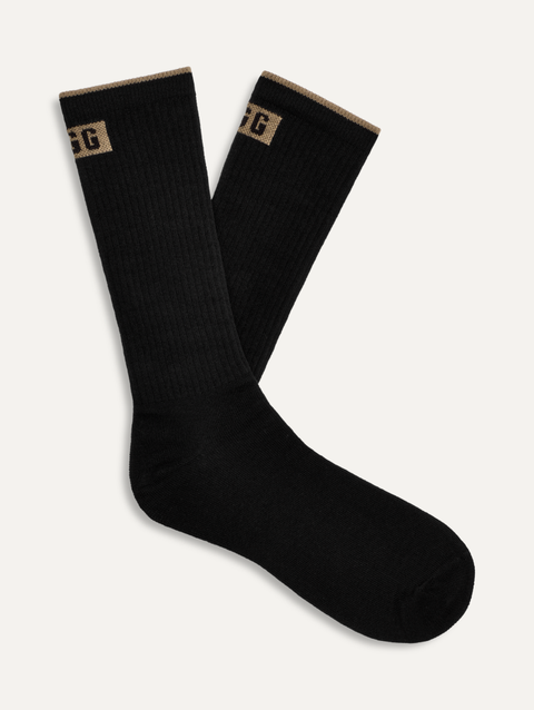 Men's Trent Crew Sock black / antilope