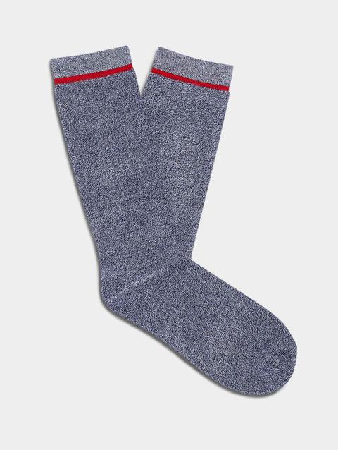 Men's Kyro Cozy Crew Sock marled navy