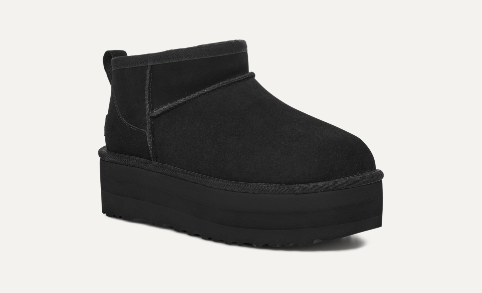 Women's Classic Ultra Mini Platform black