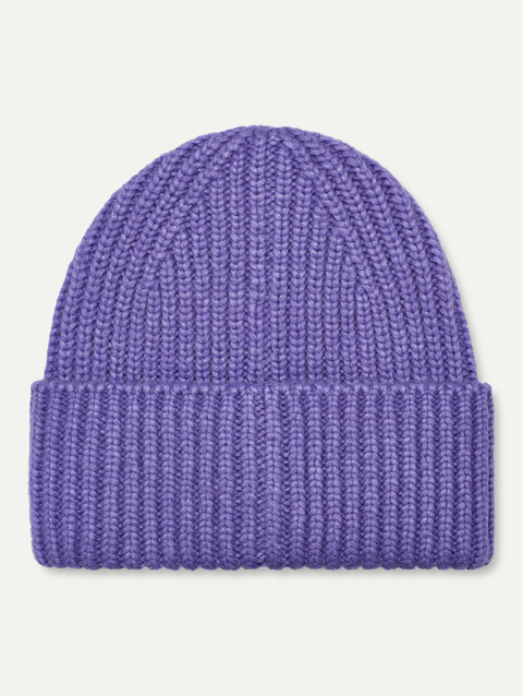 All Gender Chunky Rib Beanie lupine