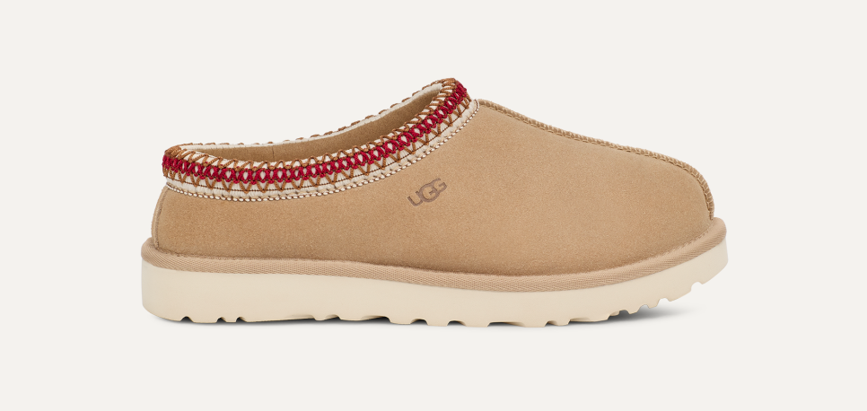 Women's Tasman Slipper sand/dark cherry