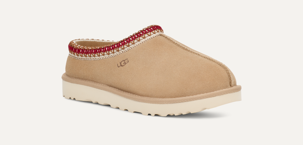 Women's Tasman Slipper sand/dark cherry