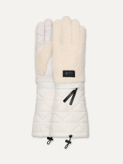 Women's AW UGGfluff Modular Glove nimbus