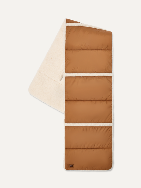 Women's AW UGGfluff Rev Scarf chestnut