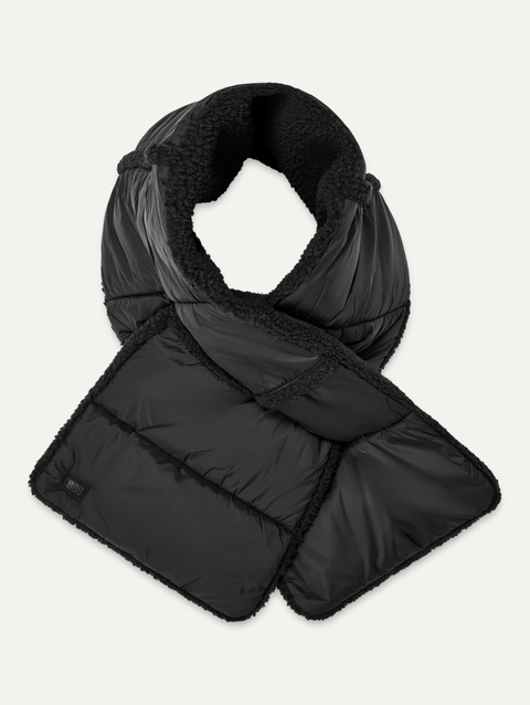 Women's AW UGGfluff Rev Scarf black