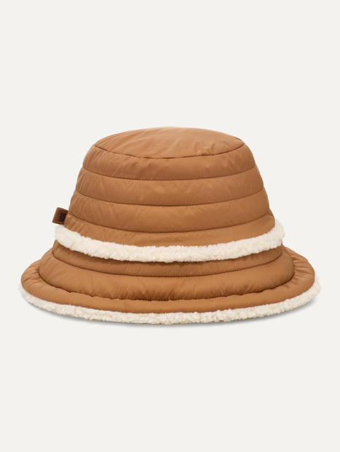 Women's AW UGGfluff Rev Hat chestnut