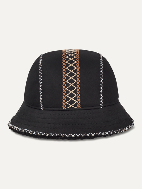 Women's Atherson Embroidered Hat black