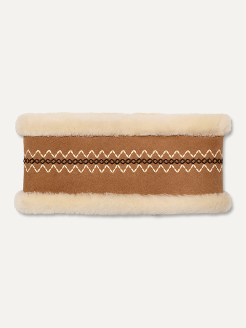 Women's Atherson Embroidered Headband chestnut