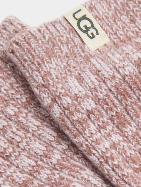 Women's Rib Knit Slouchy Crew Sock dusk