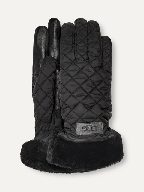 Women's Quilted Performance Glove black