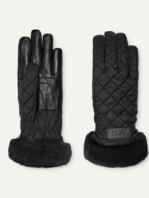 Women's Quilted Performance Glove black