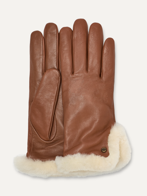 Women's Leather Sheepskin Vent Glove chestnut