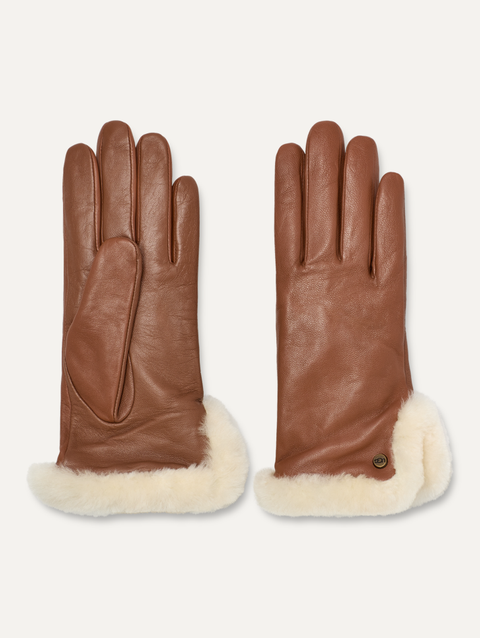 Women's Leather Sheepskin Vent Glove chestnut