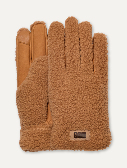 Men's UGGfluff Glove chestnut