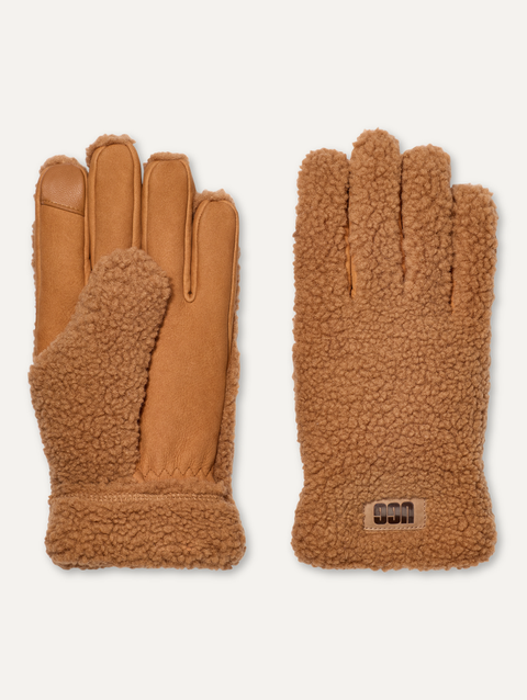 Men's UGGfluff Glove chestnut